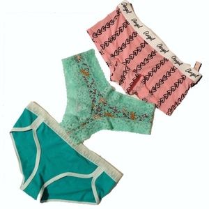 3 playful VS panties